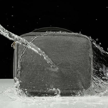 Electronics Organizer Travel Case Compact Waterproof Electronics Organizer Case Travel Essentials Cable Storage Bag For Mini