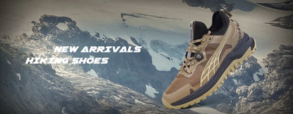 HIKEUP New Men Hiking Shoes Outdoor Sport Wear-Resistant Climbing Shoes Rubber Sole Trekking Sneaker Women Sports