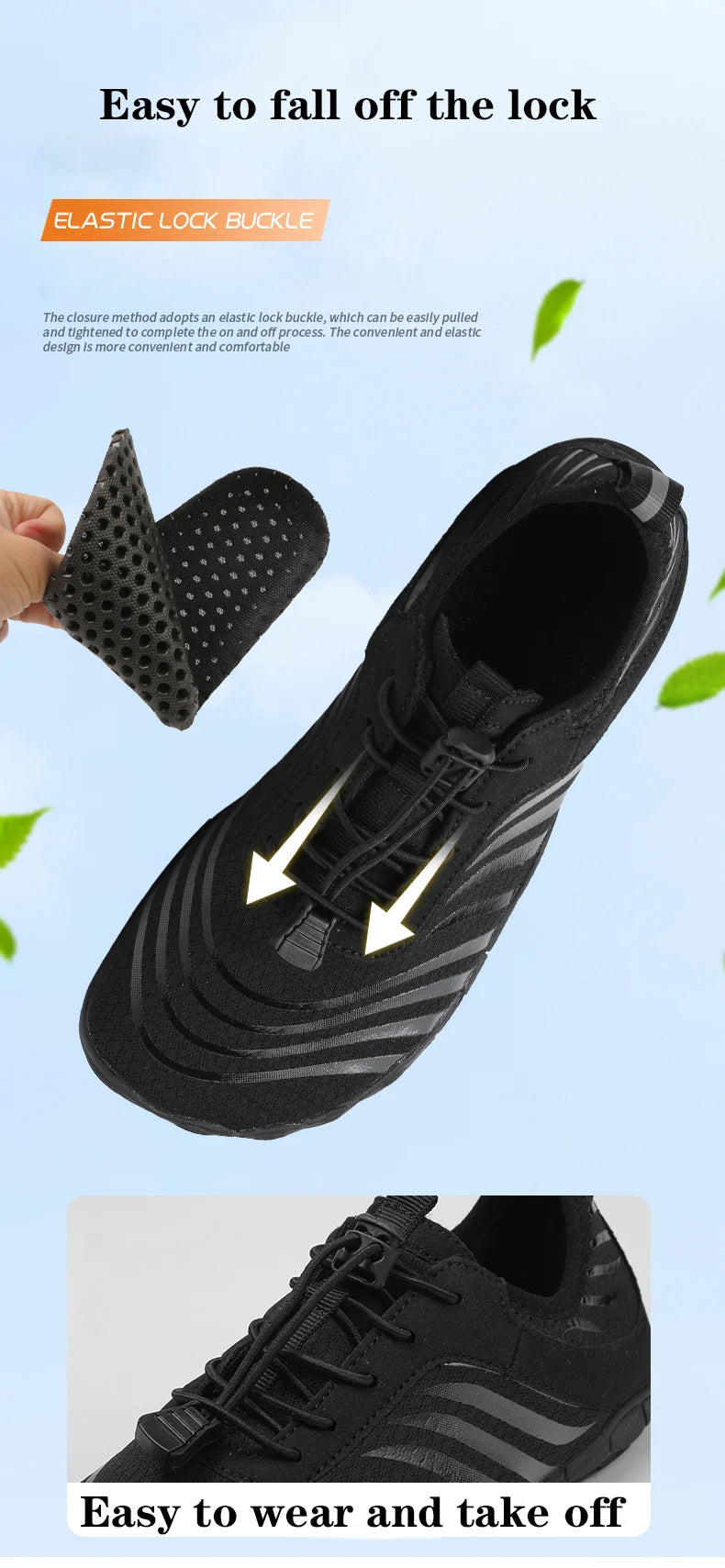 New Unisex Swimming Shoes Men Kayak Water Sports Shoes Quick-Drying Breathable Non-Slip Yoga Ladies Upstream Wading Beach Shoes