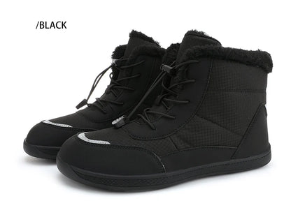 Clearance_2024 women's barefoot snow boots warm snow boots outdoor hiking shoes winter fur ankle boots women's boot Barefoot Ank
