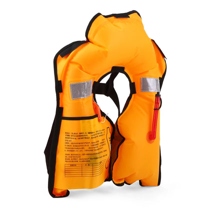 Manual Inflatable Life Jacket Adult Life Vest Water Sports Swimming Fishing Survival Jacket