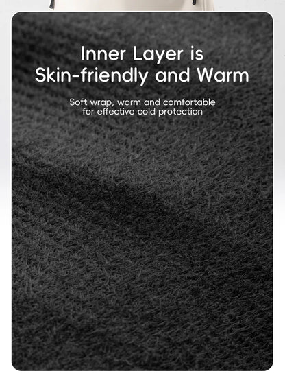 Qunature Ski Gloves Touchscreen Waterproof Keep Warm Ski Gloves Extended Wrist Palm anti-slip PU Snowboard Gloves Windproof
