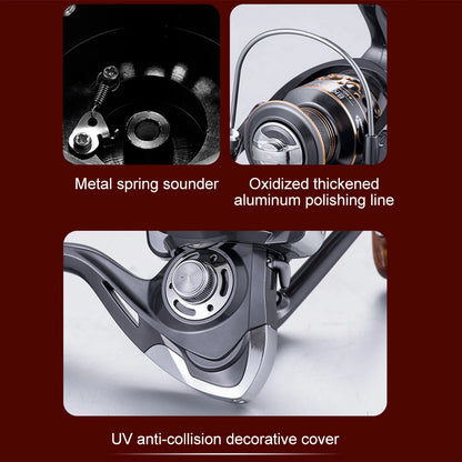 Spinning Reel Innovative Water Resistance Spinning Reel 13 Bearings Max Drag Power Fishing Reel Long Cast Offshore Trolling Reel