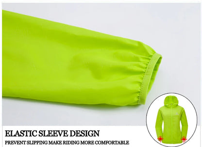 X-TIGER Windproof Reflective Cycling Jersey MTB Bike Bicycle Windcoat Super Light Sunscreen Hiking Jacket Cycling Sports Clothes
