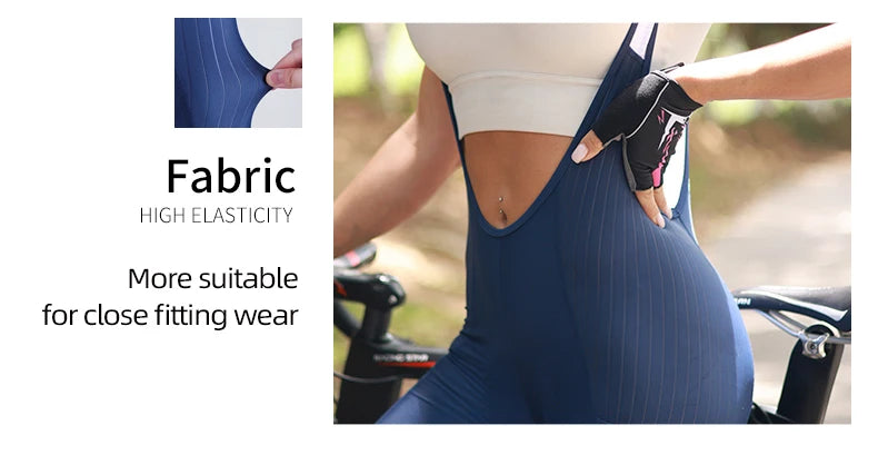 X-Tiger Women Pro Cycling Bib Shorts Summer Laika MTB Road Bicycle Shorts Women's Cycling Suspenders With ST-MULTI cushion