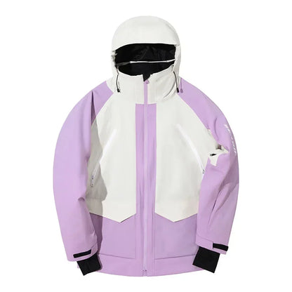 Woman Waterproof Skiing Jackets 2025 New Snowboard Coats Outdoor Sport Male Ski Jacket Men Warm Snowmobile Hooded Zipper Clothes