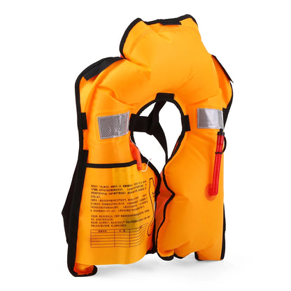 Manual Inflatable Life Jacket Adult Life Vest Water Sports Swimming Fishing Survival Jacket