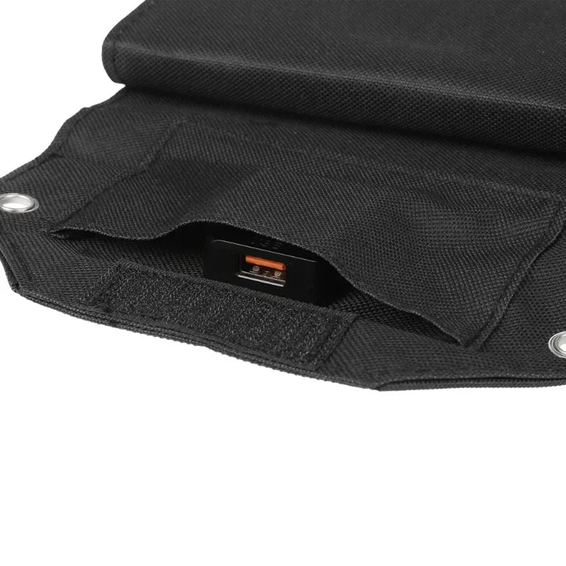 60W 80W 100W Foldable Solar Panel 5V USB Portable Folding Bag Battery Charger for Phone Outdoor Camping Waterproof Power Bank