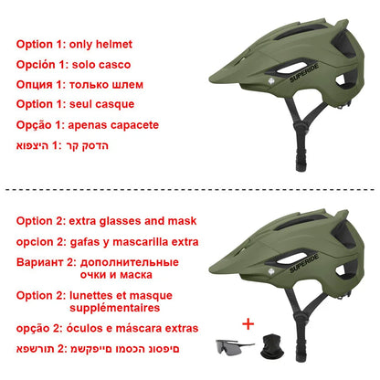 Manio Bicycle Helmet Sports Anti-impact Road Mountain Bike Helmet Men Women Riding Cycling Helmet