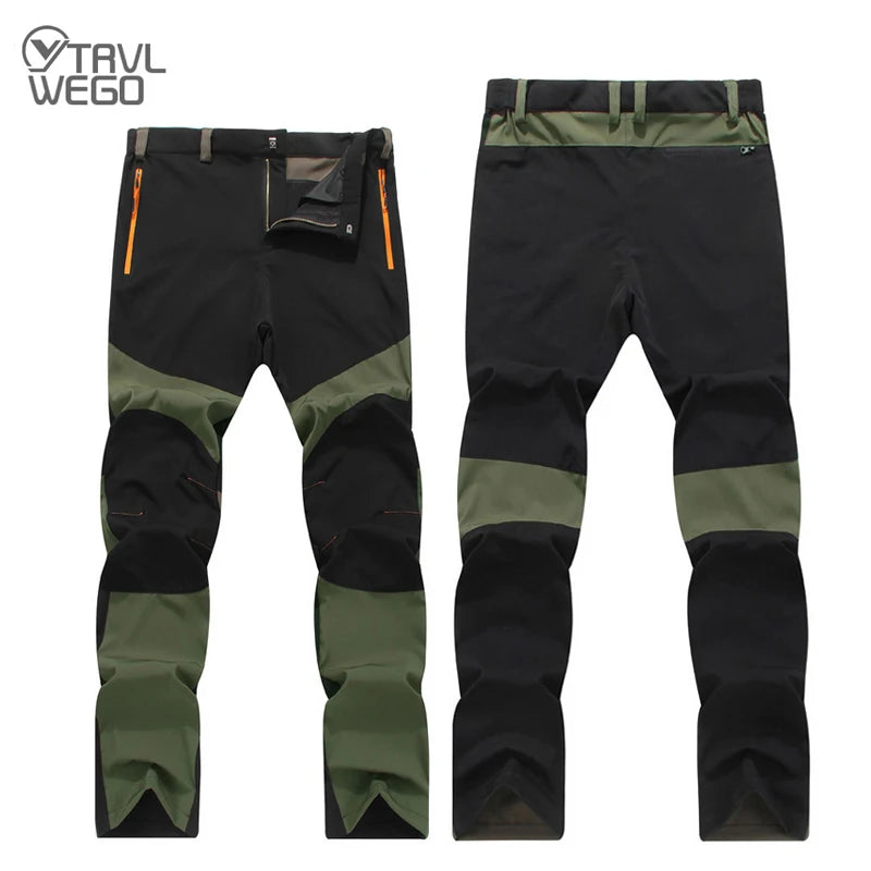 Men's Quick Dry Hiking Pants - Lightweight Trekking Trousers Fishing Cycling Camping