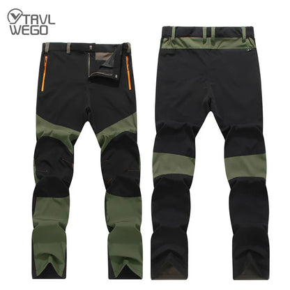 Men's Quick Dry Hiking Pants - Lightweight Trekking Trousers Fishing Cycling Camping