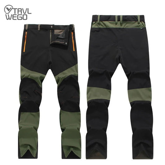 Men's Quick Dry Hiking Pants - Lightweight Trekking Trousers Fishing Cycling Camping