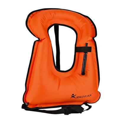 Portable Snorkeling Vest Life Jacket Inflatable Swim Vest Swimming Jackets for Men Women Gear For Outdoor Water Sports Safety