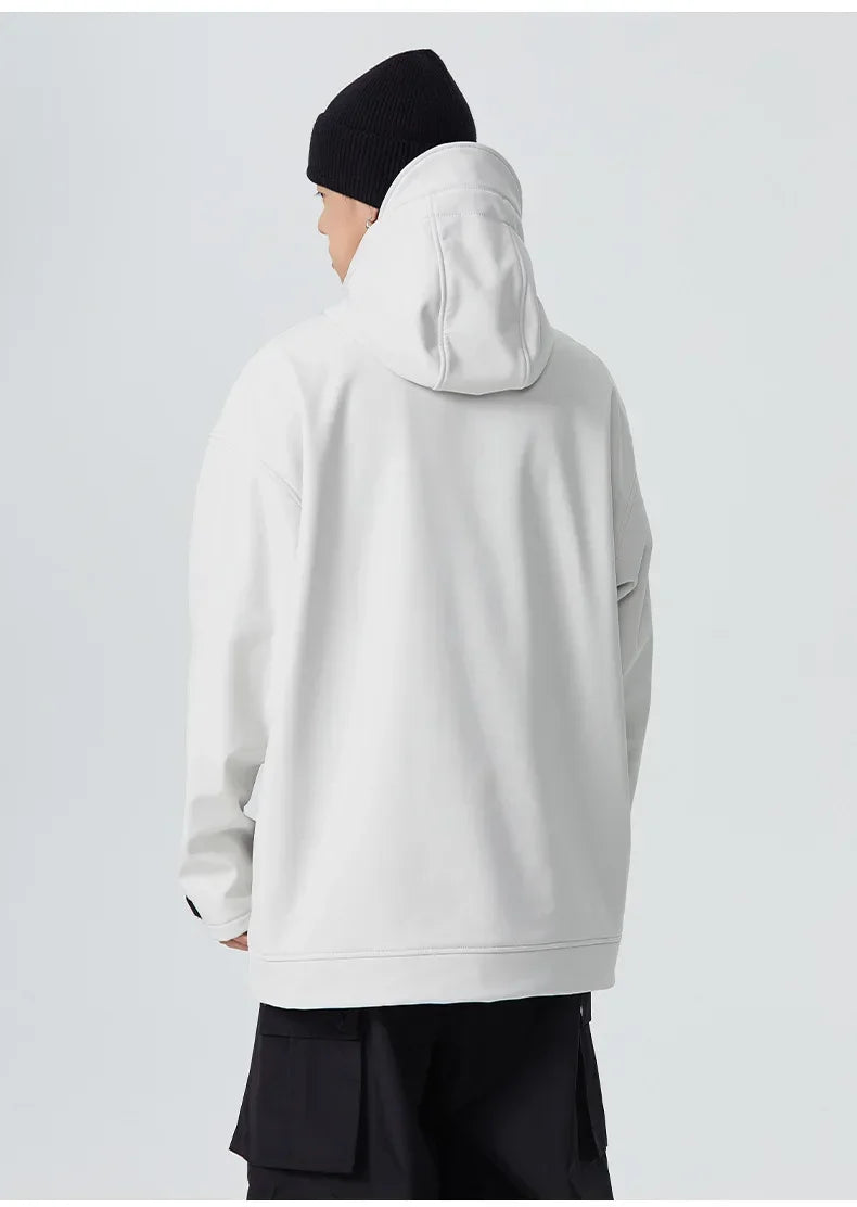 Couple Winter Skiing Jacket 2025 New Warm Snow Clothes Woman Pro Windproof Ski Sport Hoodies Man Outdoor Snowboard Top Tracksuit