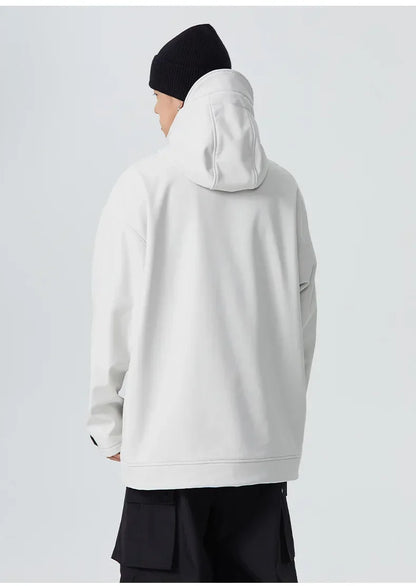 Couple Winter Skiing Jacket 2025 New Warm Snow Clothes Woman Pro Windproof Ski Sport Hoodies Man Outdoor Snowboard Top Tracksuit