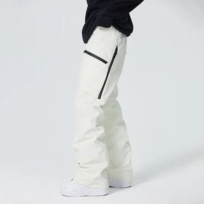 2025 Winter Women Ski Pants Snowfield Windproof Snowboard Sport Trousers Warm Man Loose Overalls New Pro Waterproof Skiing Pants