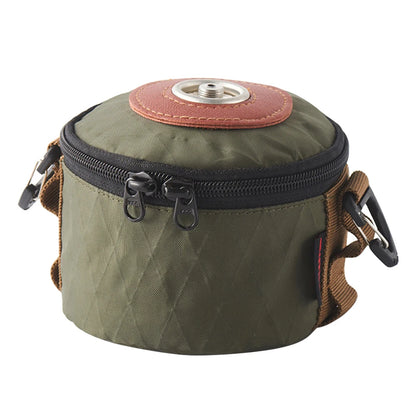 Camping Gas Can Protective Cover Cotton Linen Outdoor Gas Tank Case Anti-Fall Fuel Cylinder Storage Bag Air Bottle Wrap Sleeve