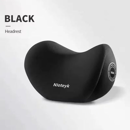 Car Neck Pillow Memory Foam Protective Lumbar Support Backrest Relieves Pressure Breathable Car Headrest Pillow Car Assesories