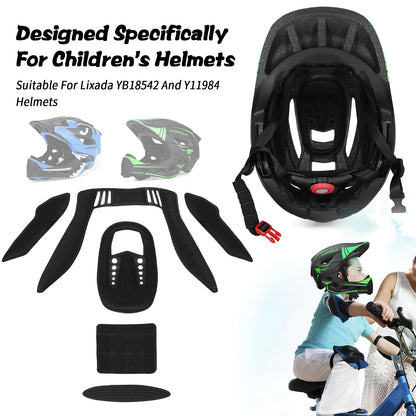 Kids Detachable Full Face Helmet Children Sports Safety Helmet for Cycling Skateboarding Roller Skating