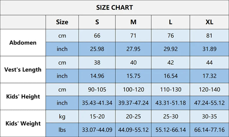 Children Buoyancy Vests, Life Jacket for Kids, Swim Vest for Boys and Girls, Swimsuit Flotation Swimming Aid