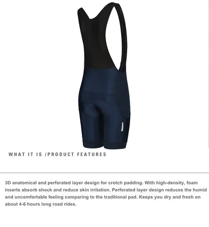 Rsantce 2 Pockets 2024 Men Cycling Bib Shorts Long Travel Italy Pad 6 Hours Highly Reflective Bike Mtb Bicycle Pants Clothing