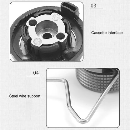 Butane Adapter With Bracket Outdoor Butane Gas Conversion Joint Camping Stove Adapter Screw Valve Output Nozzle Bottle Adapter