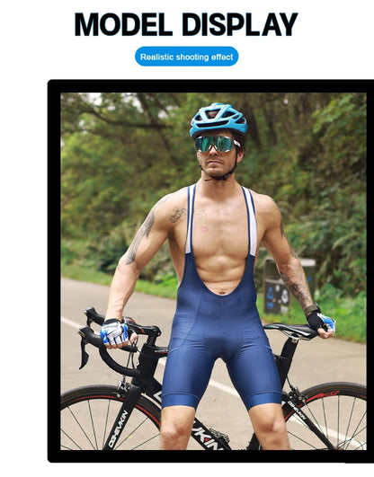 X-TIGER Pro Men's Cycling Bib Shorts Bretelle Professional Cyclist MTB Road Tights Bicycle Clothing For Long Distance Riding