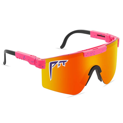 UV400 Cycling Glasses Men Women - Pit Viper Style MTB Outdoor Sport Sunglasses
