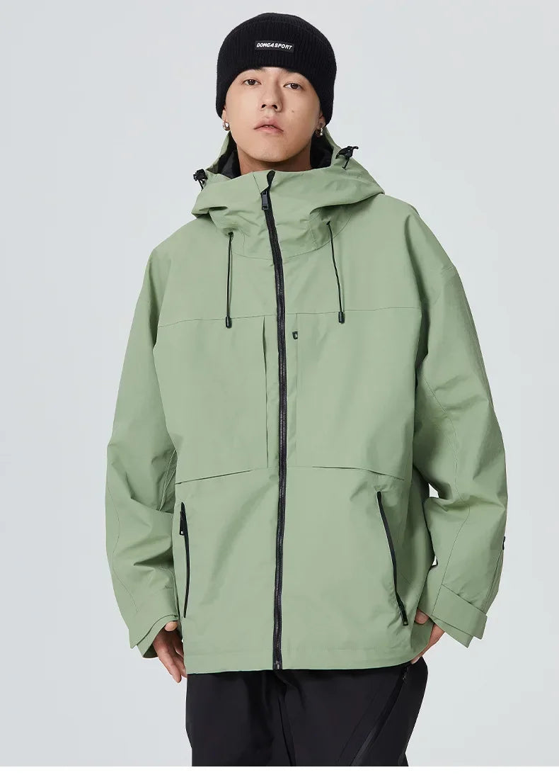 2025 Winter Couple Skiing Jackets New Woman Snowboard Sport Tops Man Warm Skiing Coats Pro 3L Waterproof Windproof Snow Clothes