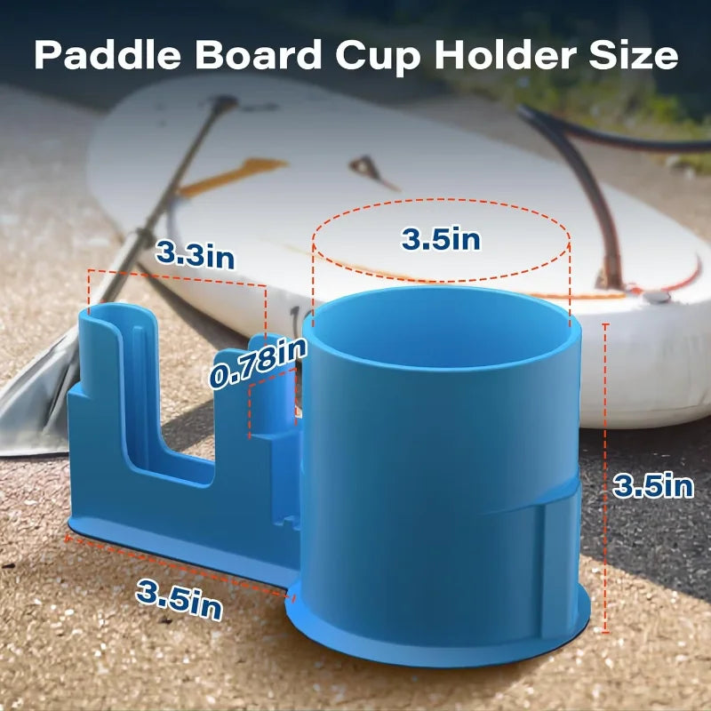 Creative Paddle Board Cup Holder Multi-Functional Kayak Drink Holder Paddle Board Accessories Kayak Holders Stationary Beverage