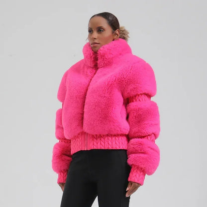 Skiing Hoodie Coats Winter Windproof Slim Ski Jacket Women Warm Thickened Snowboard Clothes Mountain Outdoor Sports Snow Jackets