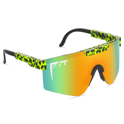 UV400 Cycling Glasses Men Women - Pit Viper Style MTB Outdoor Sport Sunglasses