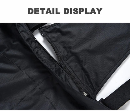 Winter Warm Breathable Skiing Pants for Men Women High Quality Windproof Waterproof Suspender Trousers Outdoor Sports Bibs Pants