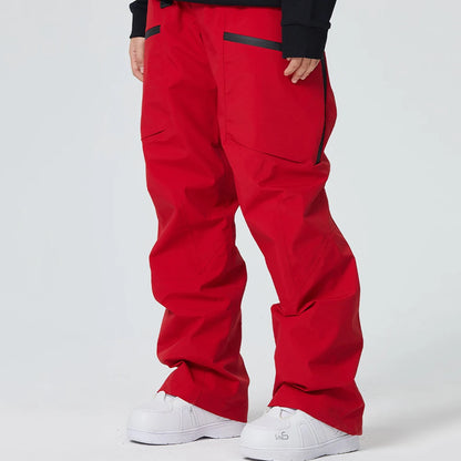 2025 Winter Women Ski Pants Snowfield Windproof Snowboard Sport Trousers Warm Man Loose Overalls New Pro Waterproof Skiing Pants