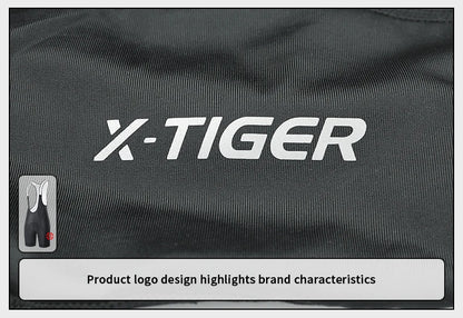 X-TIGER Pro Men's Cycling Bib Shorts Bretelle Professional Cyclist MTB Road Tights Bicycle Clothing For Long Distance Riding