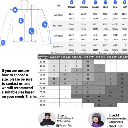 Couple Winter Skiing Jacket 2025 New Warm Snow Clothes Woman Pro Windproof Ski Sport Hoodies Man Outdoor Snowboard Top Tracksuit