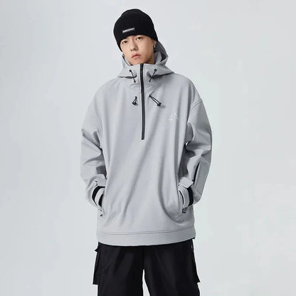 New Couple's Skiing Jackets 2025 Winter Warm Snow Clothes Pro Windproof Woman Ski Sport Hoodies Man Outdoor Snowboard Tracksuit