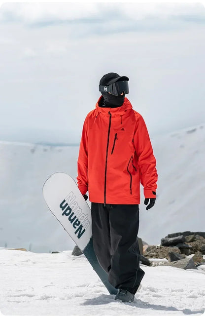 Snowboarding Single Board Waterproof Loose Fit Wear Resistant Professional Double Board Ski Pants Snowboard Pants For Men Women