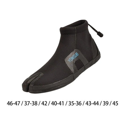 Scuba Snorkeling Dive Boots Wetsuit Booties 3mm Neoprene Diving Boots Surf Boots for Rafting, Windsurfing, Kayak, Drifting
