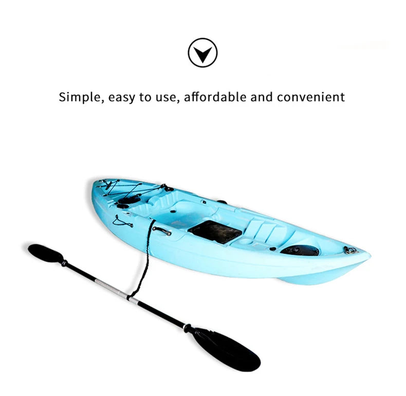 2 sections 100% Carbon Fiber Kayak Paddle Carbon Spoon-type Blade Ultra Light Carbon Wing Paddle for Boat Surfing Kayaking