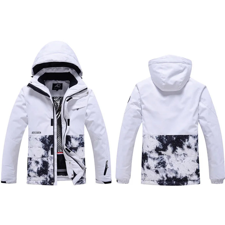 Outdoor Sports Ski Jackets for Man Women Thicken Windproof Waterproof Winter Snow Coats Snowboarding Warm Breathable Jackets