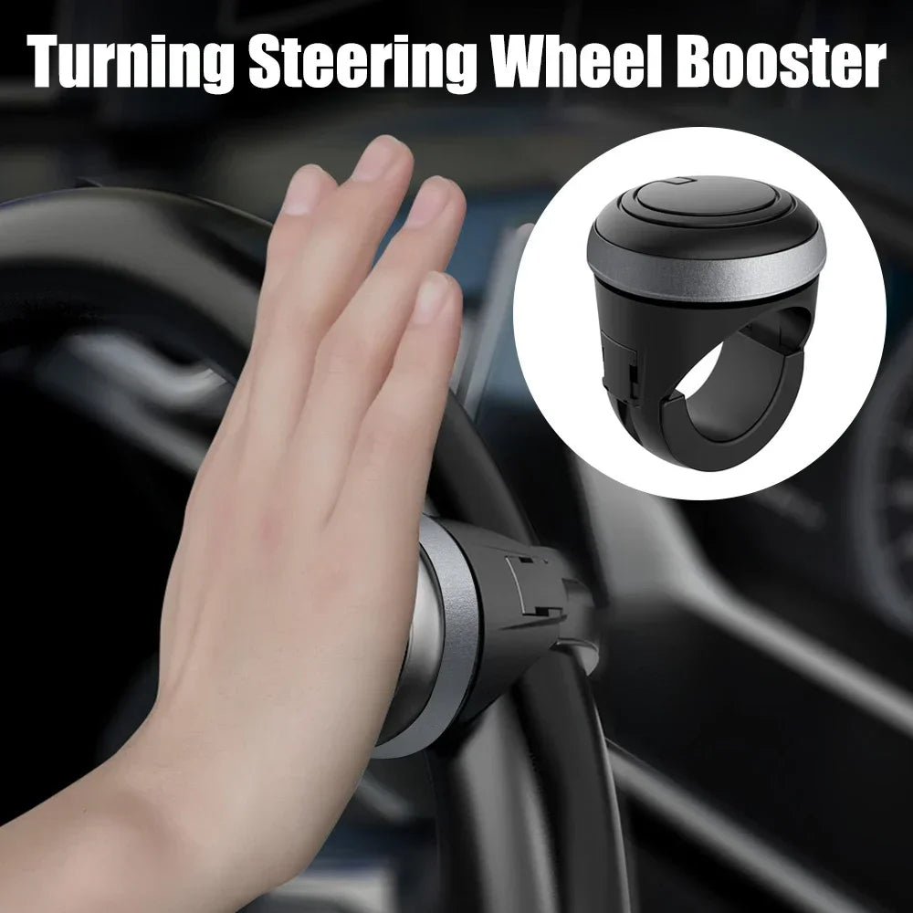 Universal Car Steering Wheel Booster Ball Labor Saving Turning Spinner Knob Bearing Power Handle Holder Automotive Accessories
