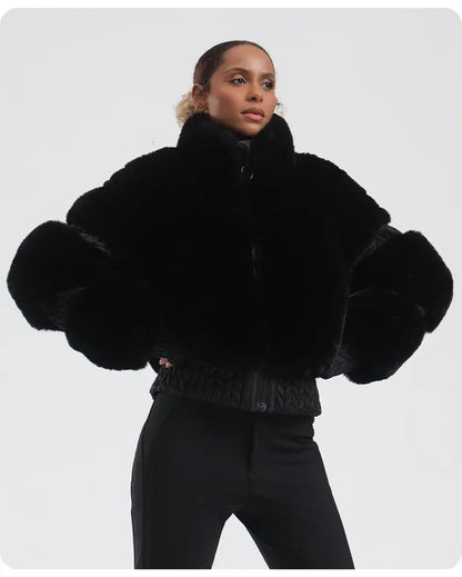 Skiing Hoodie Coats Winter Windproof Slim Ski Jacket Women Warm Thickened Snowboard Clothes Mountain Outdoor Sports Snow Jackets