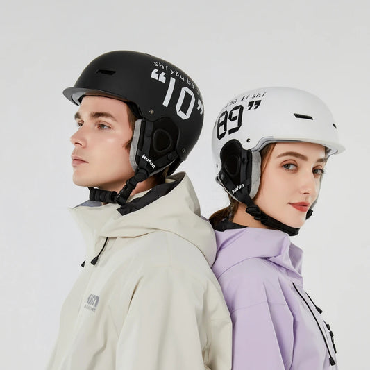 KUFUN Ski Helmet Snow Sports Snowboard Skiing Skateboard Skating Cute Animal Women Men Adult Kids Winter Safety Children