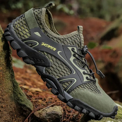 Outdoor  Anti-slip Wear-resistant Shoes for Men Hiking Shoes Jogging Trekking Sneakers Fast Zapatos Outdoor Hombre Invierno