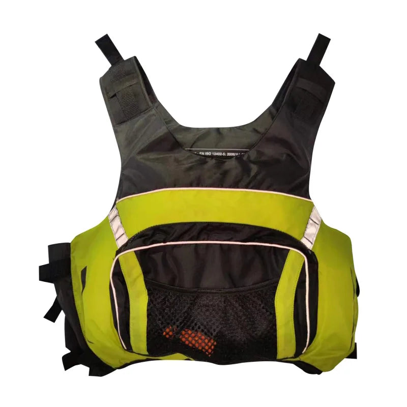 Daiseanuo Adult Kayaking Life Jackets Women Paddle Life Vest Men Kayak Vest PFD Safety Drifting Boat Raft Floating CE Approved