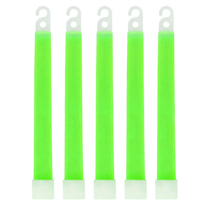 6 Inch Survival Kit Military Glow Light Sticks Walking and Hiking Camping SOS Gear Outdoor Military Equipment Camping Supplies