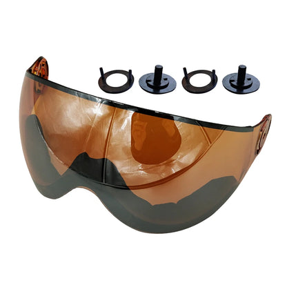 LOCLE Upgrade Skiing Helmet Men Women Children Ultralight Snowboard Skateboard Motorcycle Snowmobile Ski Helmet Visor Goggles