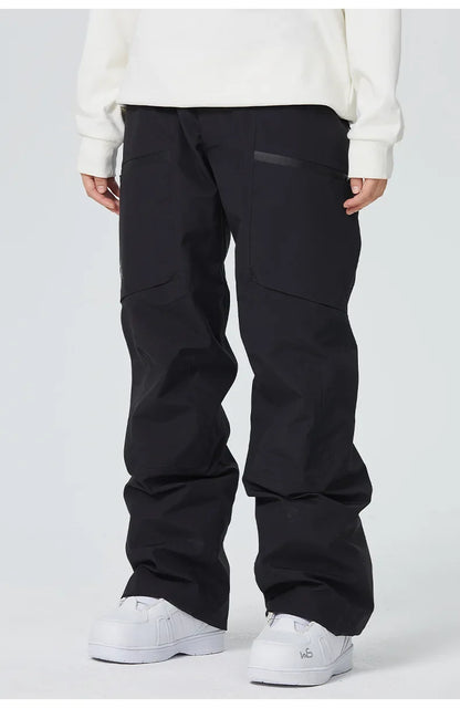 2025 Winter Women Ski Pants Snowfield Windproof Snowboard Sport Trousers Warm Man Loose Overalls New Pro Waterproof Skiing Pants