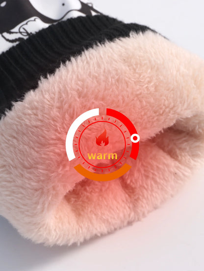 Winter Warm Ski Gloves Outdoor Cycling Gloves Thicken Thermal Waterproof Touch Screen Windproof Warm Sports Gloves Snowboarding